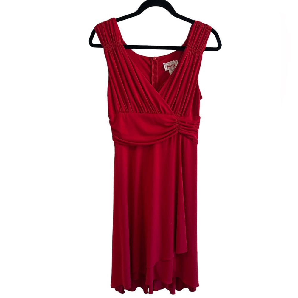 Little Red Draping Juliet Dress